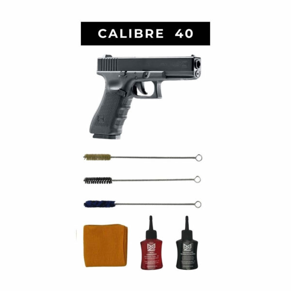 Kit de Limpeza Calibre 40