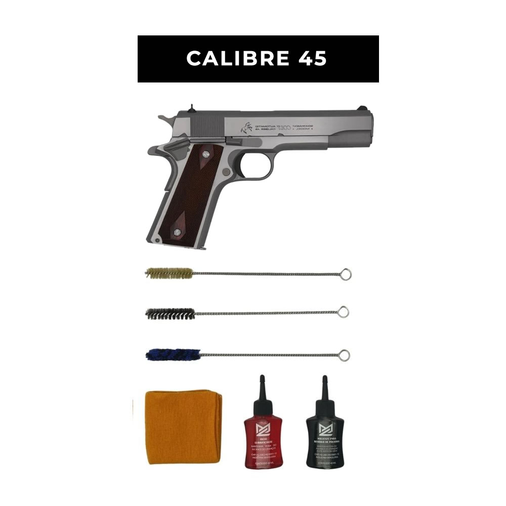 Kit de Limpeza Calibre 45