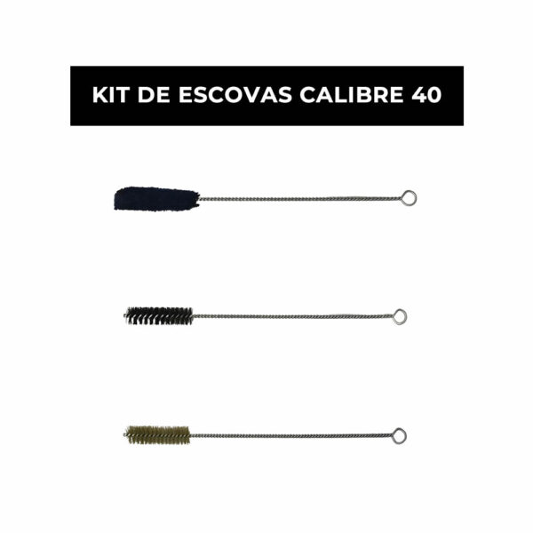 Escovas de Limpeza Calibre 40