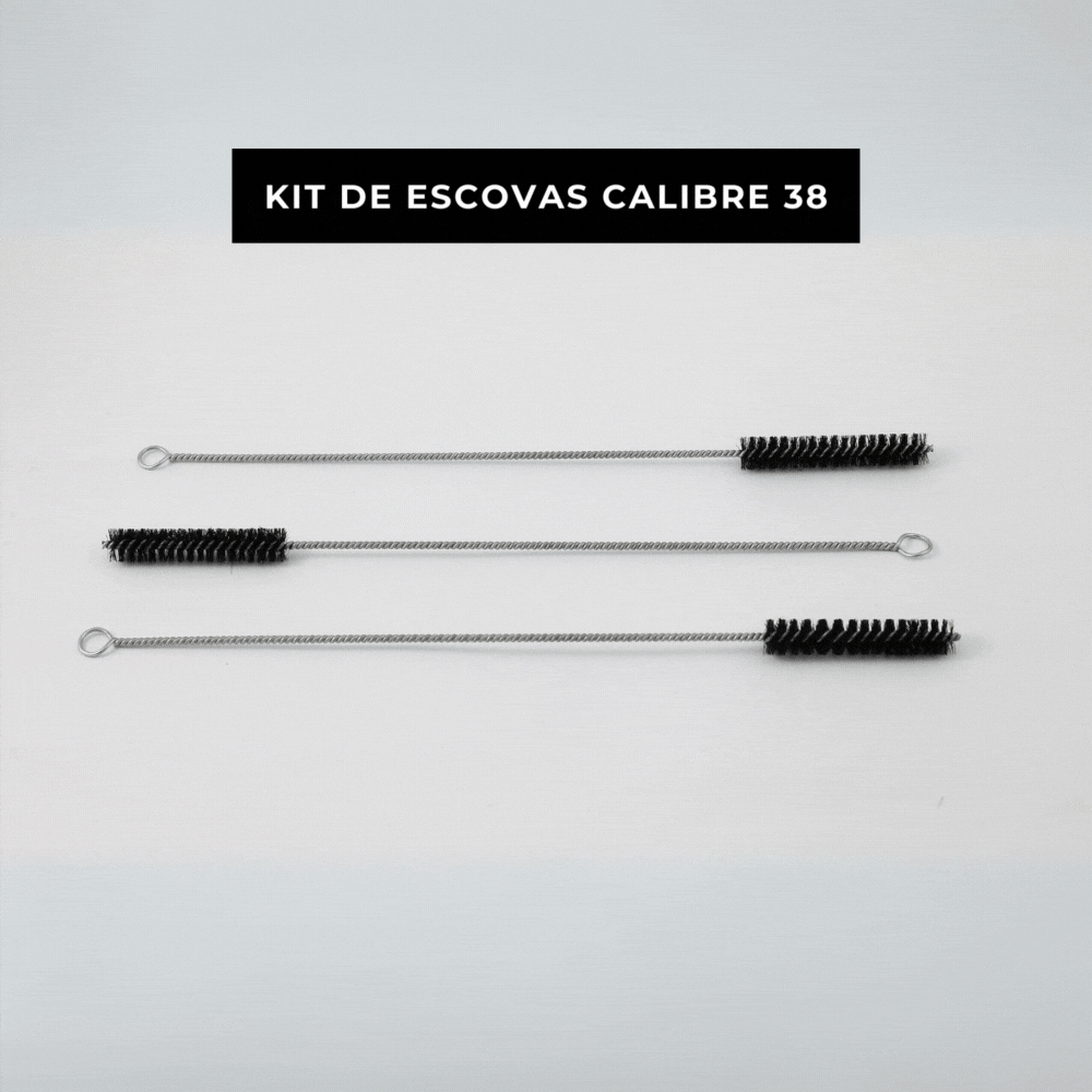 Escovas de Limpeza Calibre 38