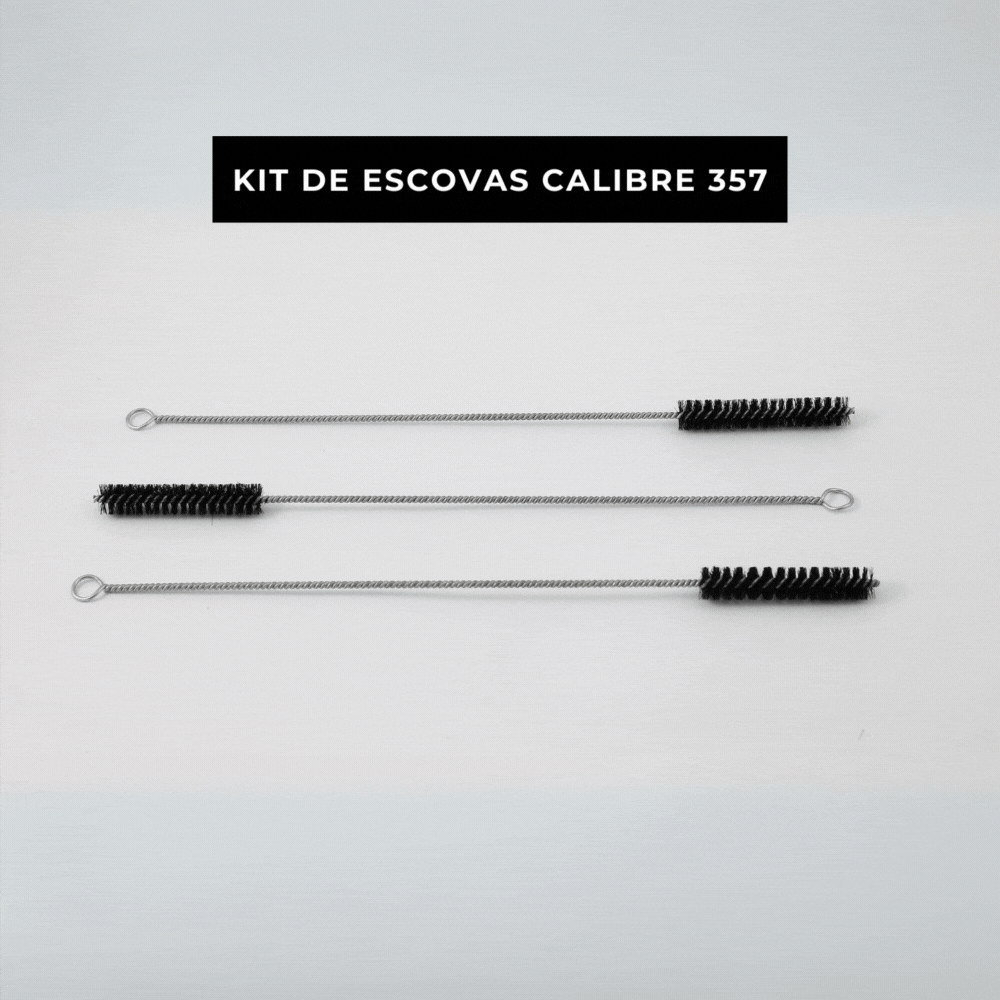 KIT DE ESCOVAS CALIBRE 357
